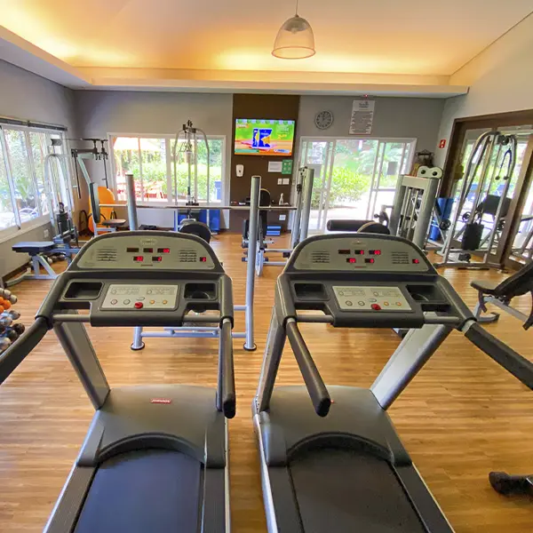 Centro de treinos e academia do Hot Beach Suites